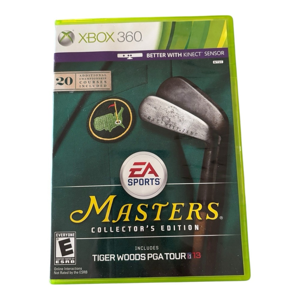 Masters Collectors‎ Edition Includes Tiger Woods PGA Tour 13 (XBOX 360)